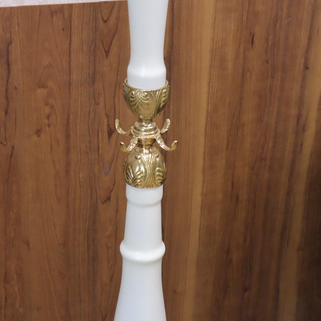 コートハンガー 玄関 ポールハンガー イタリア製 ホワイト コートハンガー