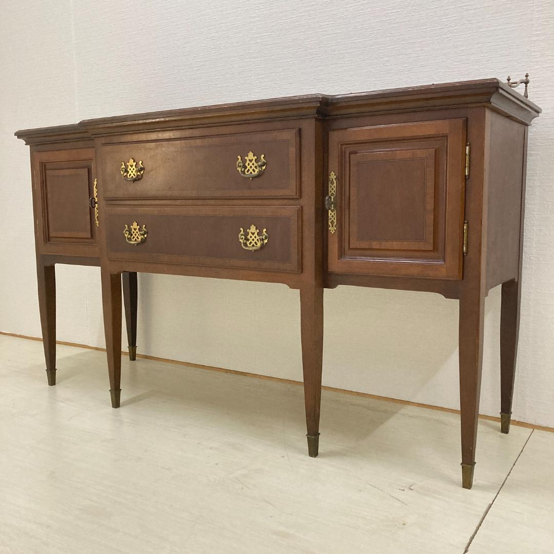 アンティーク　フェデラル様式デザイン　サイドボード　キャビネット