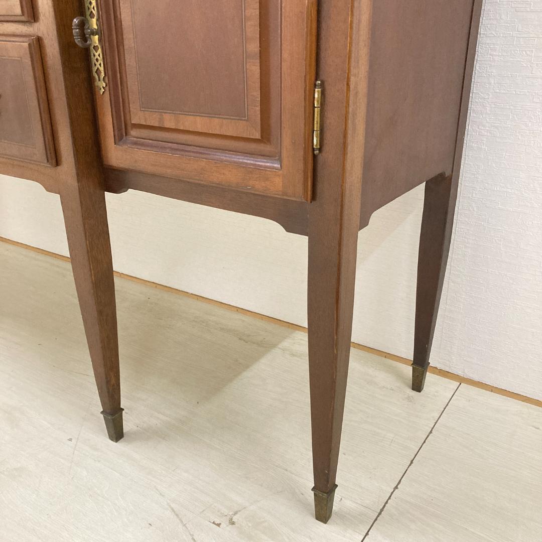 アンティーク　フェデラル様式デザイン　サイドボード　キャビネット