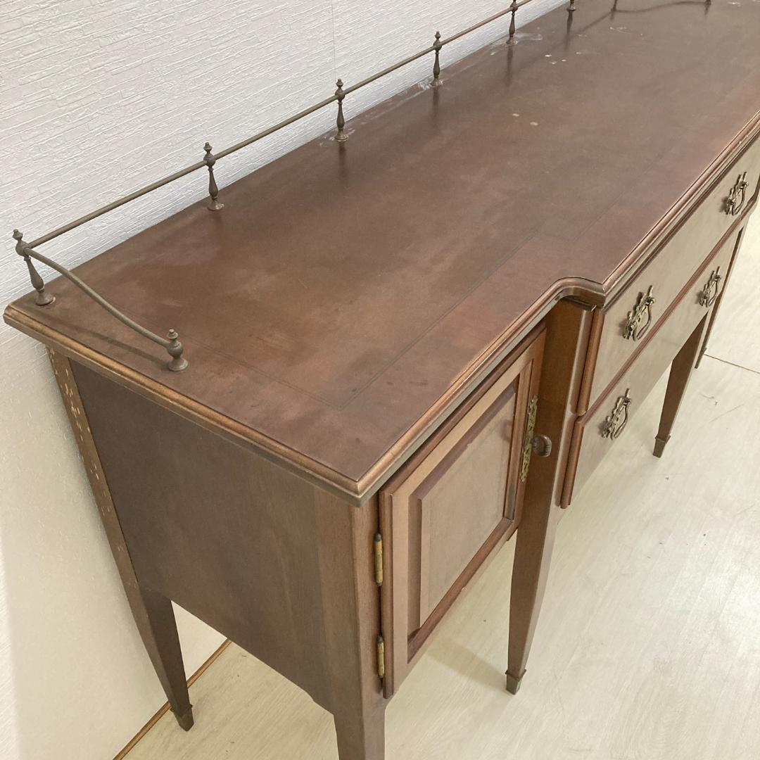 アンティーク　フェデラル様式デザイン　サイドボード　キャビネット