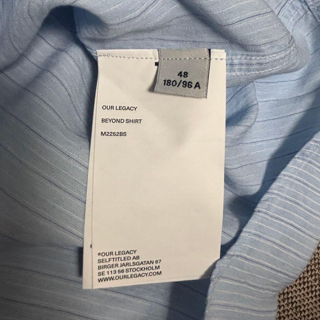 【OUR LEGACY】25SS BEYOND SHIRT 48