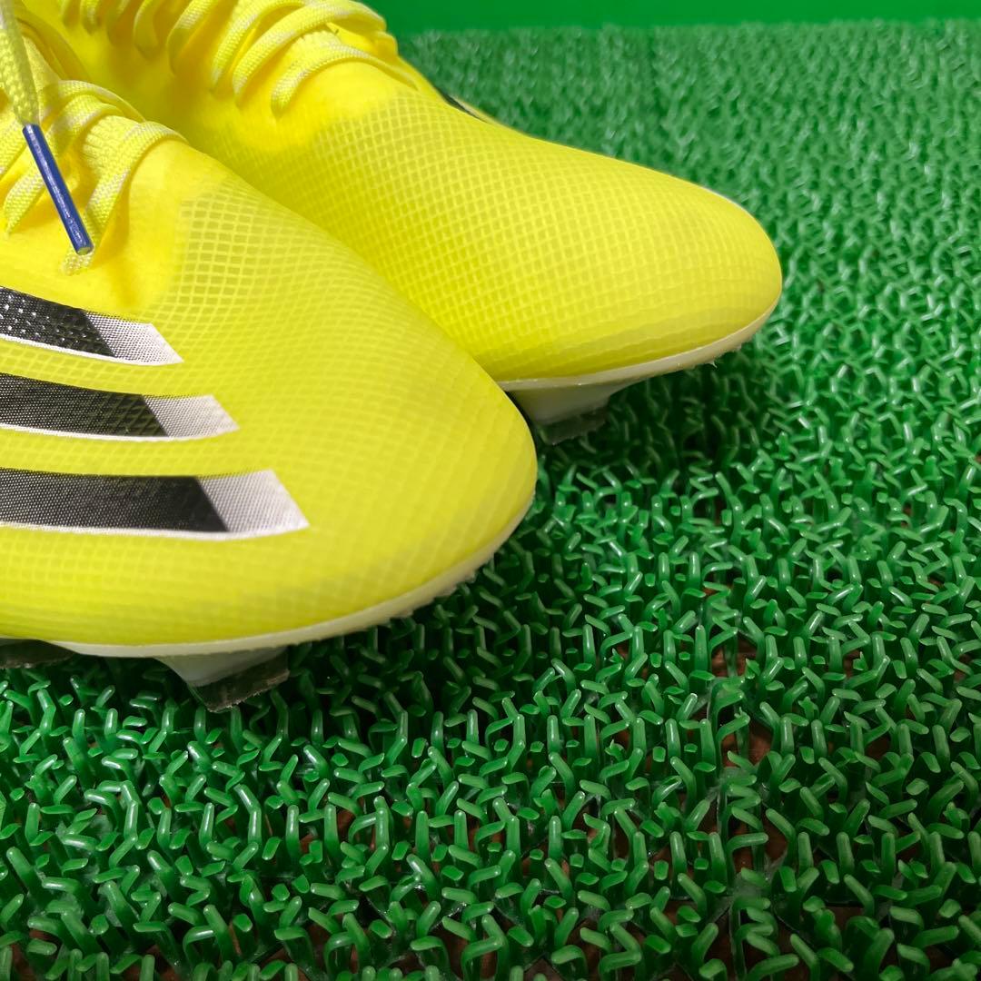 アディダス サッカースパイク エックス ゴースト.1 FG(イエロー×ブラック)