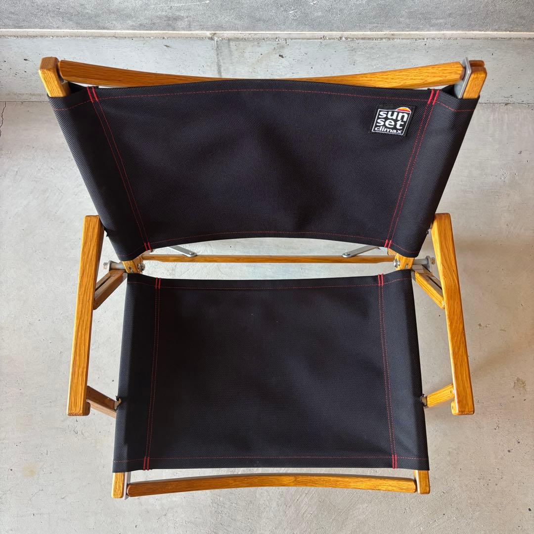 sunsetclimax カーミットチェア サンセットクライマックス ブラック黒