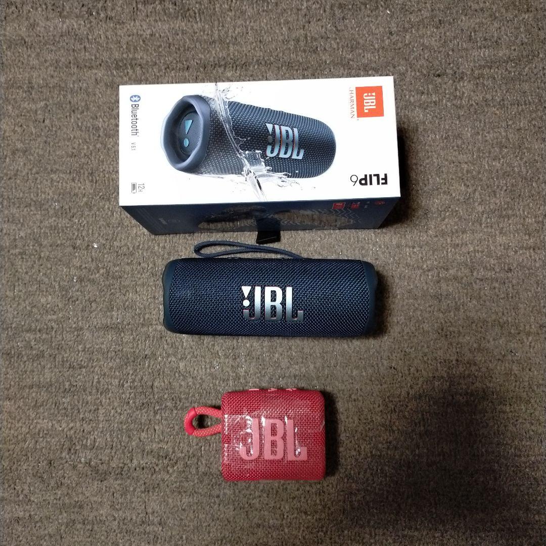 JBL Flip6 go3ワイヤレススピーカー 防水