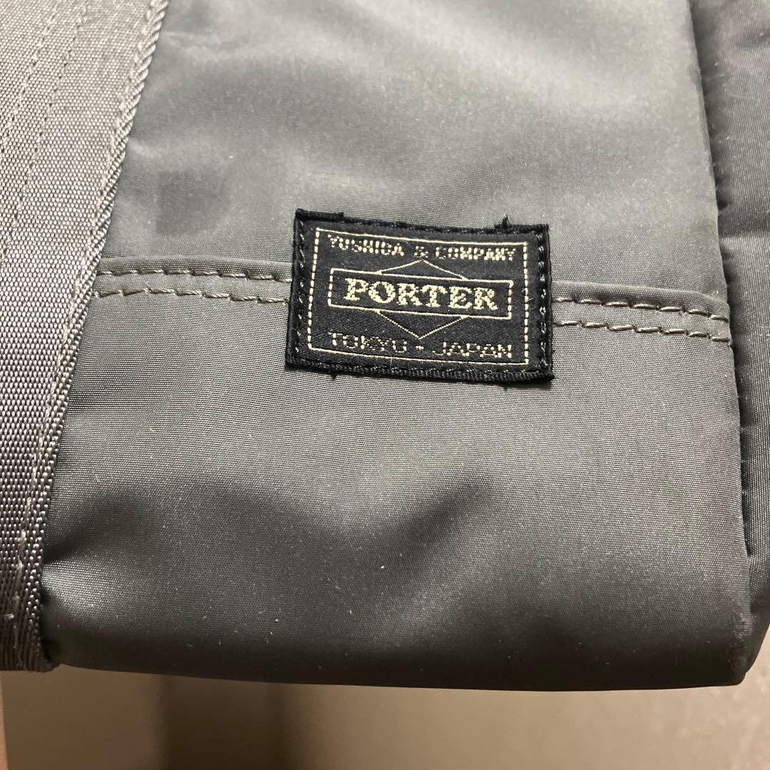 PORTER グレー トートバッグ