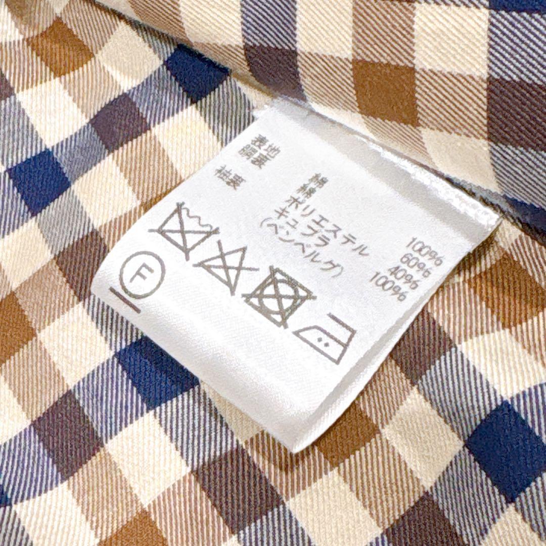 未使用✨　アクアスキュータム MADE IN U.K ステンカラーコート　現行品