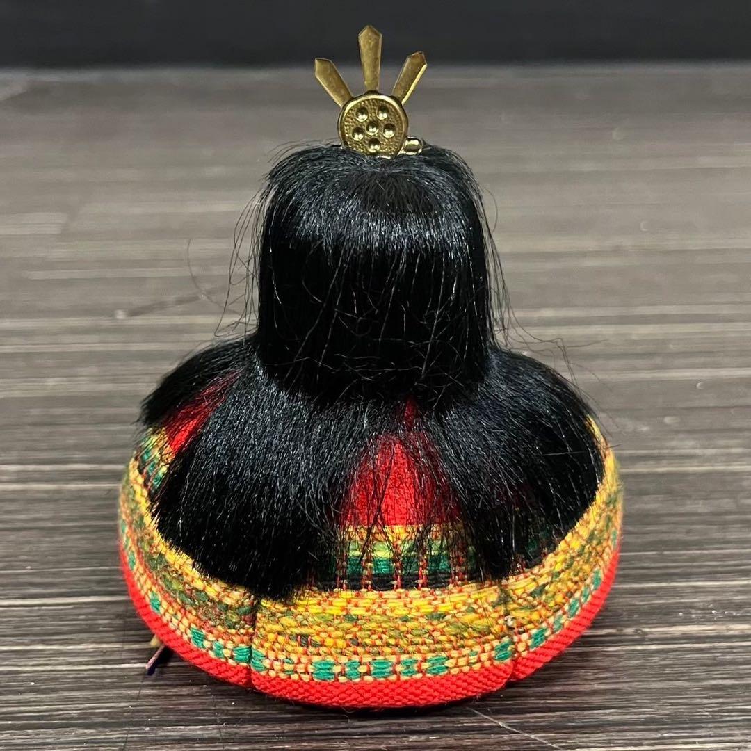 ◯北海道伝統美術工芸村　優佳良織工芸館　ユーカラ織　雛人形　外箱あり　M6