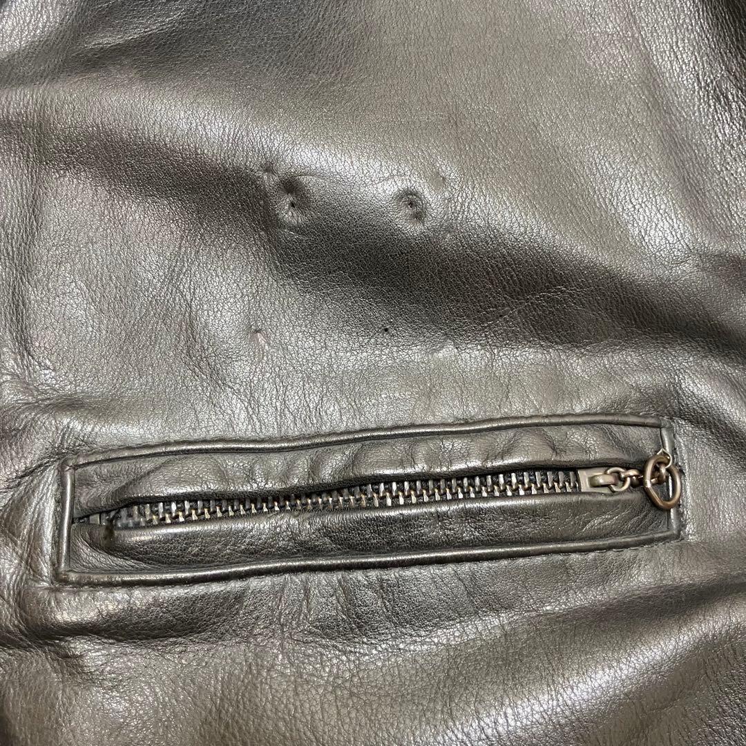 ハーレーダビッドソン 裏地キルティング 本革 レザージャケット ライダース 38