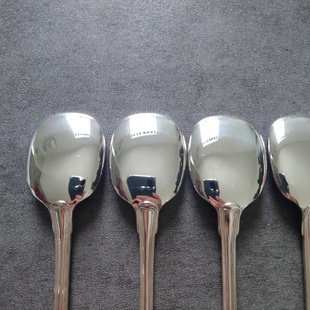 希少 極美品 クリストフル ポートロイヤル アイスクリームスプーン 6点