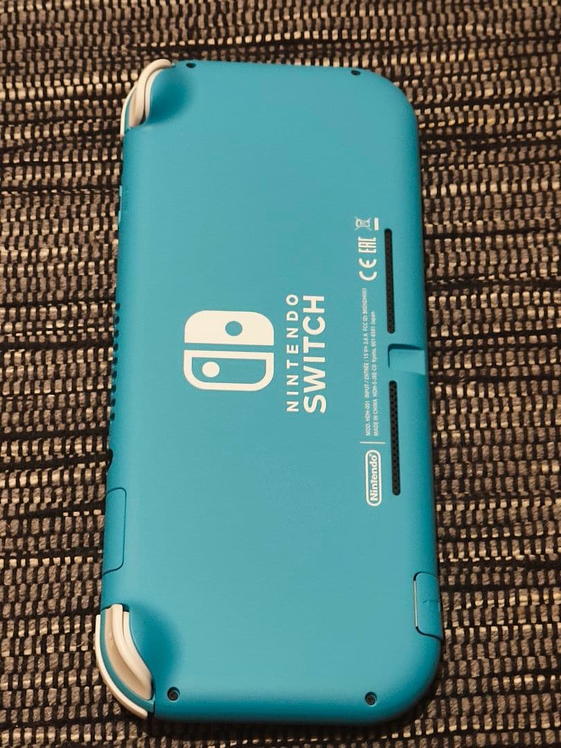 ​純正アダプター付NintendoSwitchLiteターコイズ本体 2021年