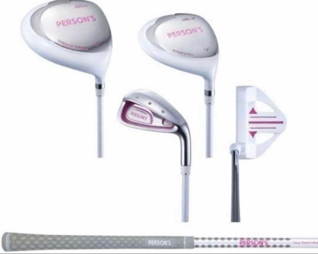 じん様新品PERSON'S レディース ゴルフクラブセット 8本キャディバック付