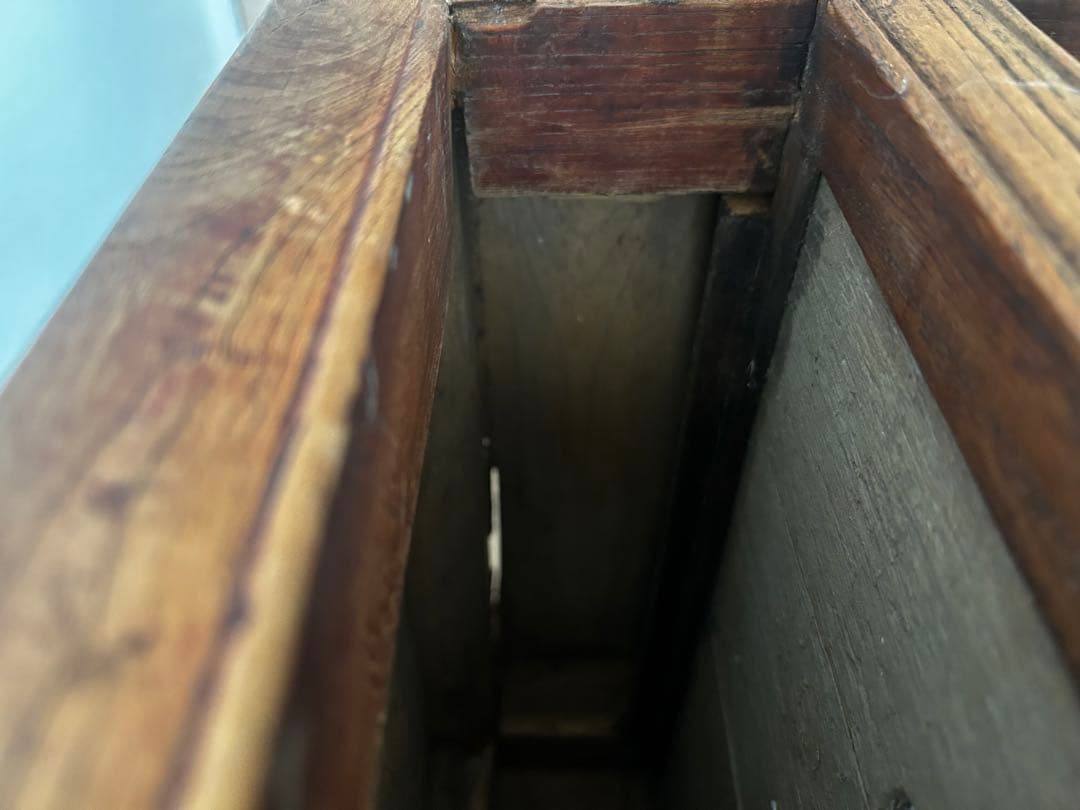 【着払い】東南アジアビンテージ家具 花台 腰掛け