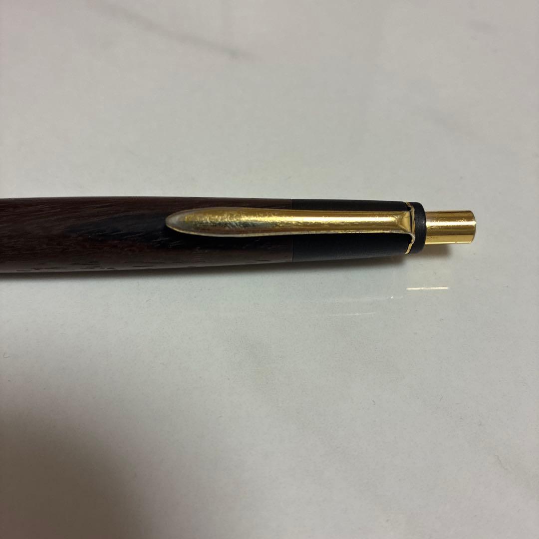 ボナンペン シャープペンシル ホンジュラスローズウッド　アルミ金具 真鍮