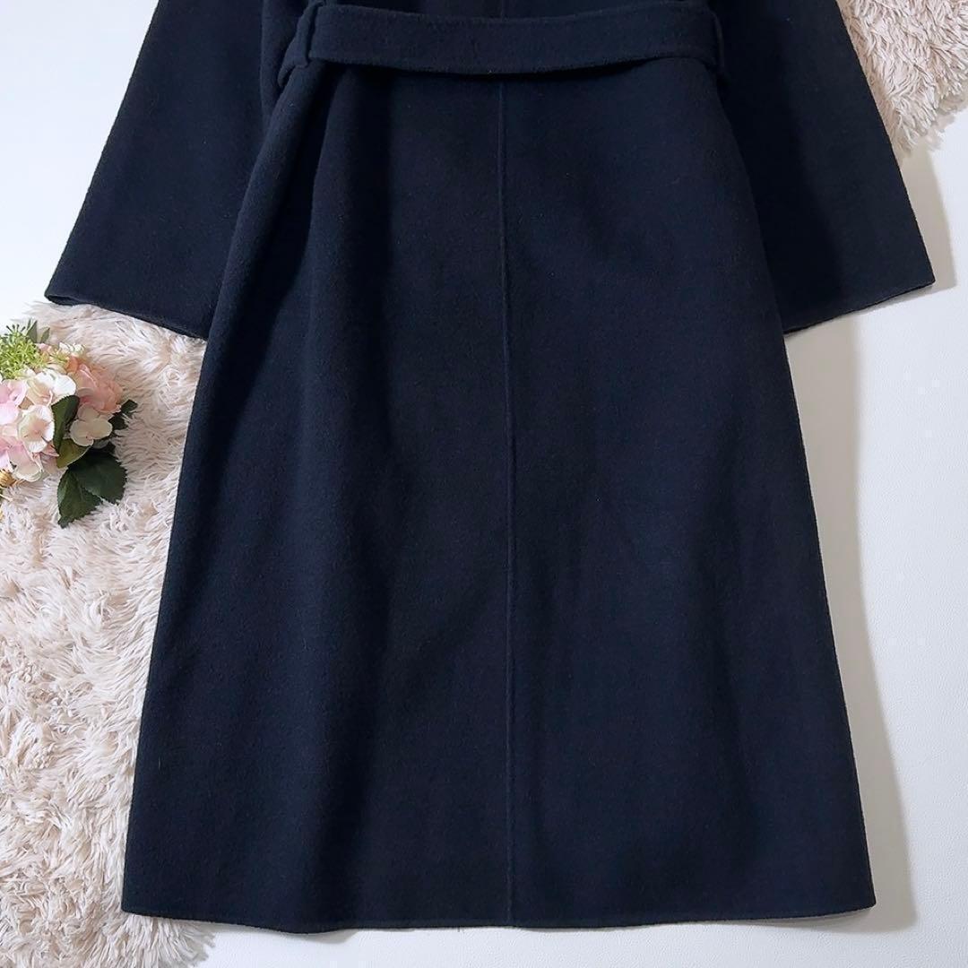 美品ꕥアルアバイル 23AW KIWIラムリバーロングコート リバー仕立て