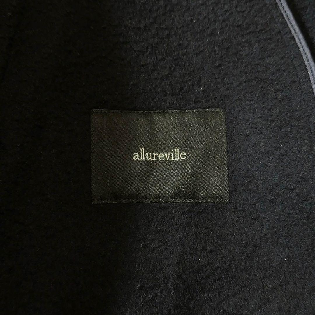 美品ꕥアルアバイル 23AW KIWIラムリバーロングコート リバー仕立て