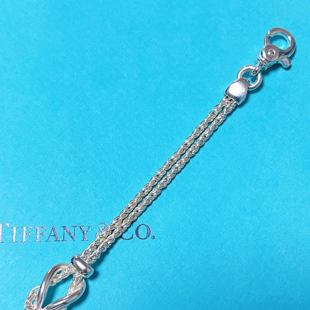 【美品】19.5cm ティファニー ダブルロープ ブレスレット SV925
