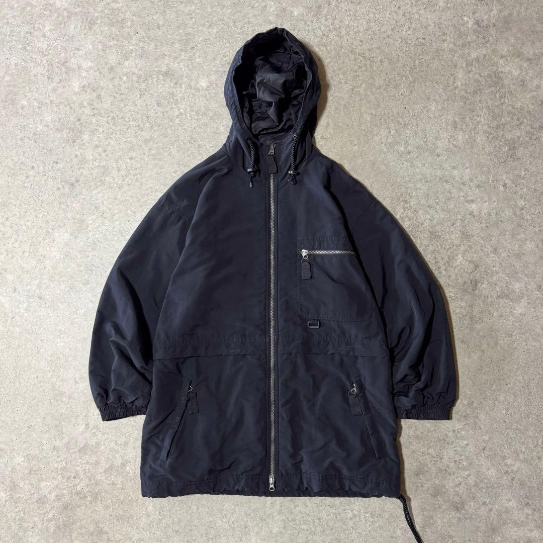 90s 白タグ エディーバウアー ナイロンマウンテンパーカー ジャケット