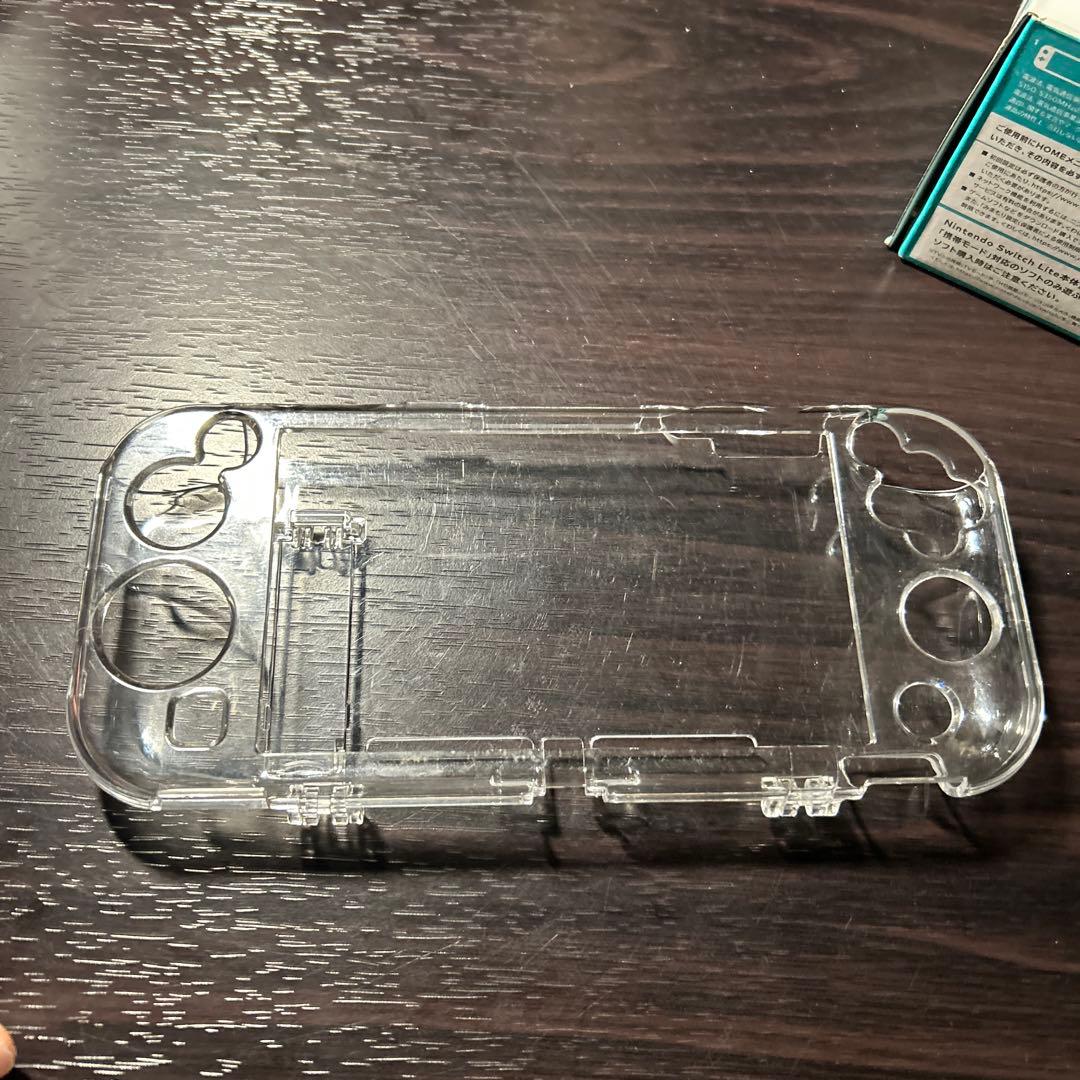 Nintendo Switch Lite ターコイズ 本体 クリアケース付き