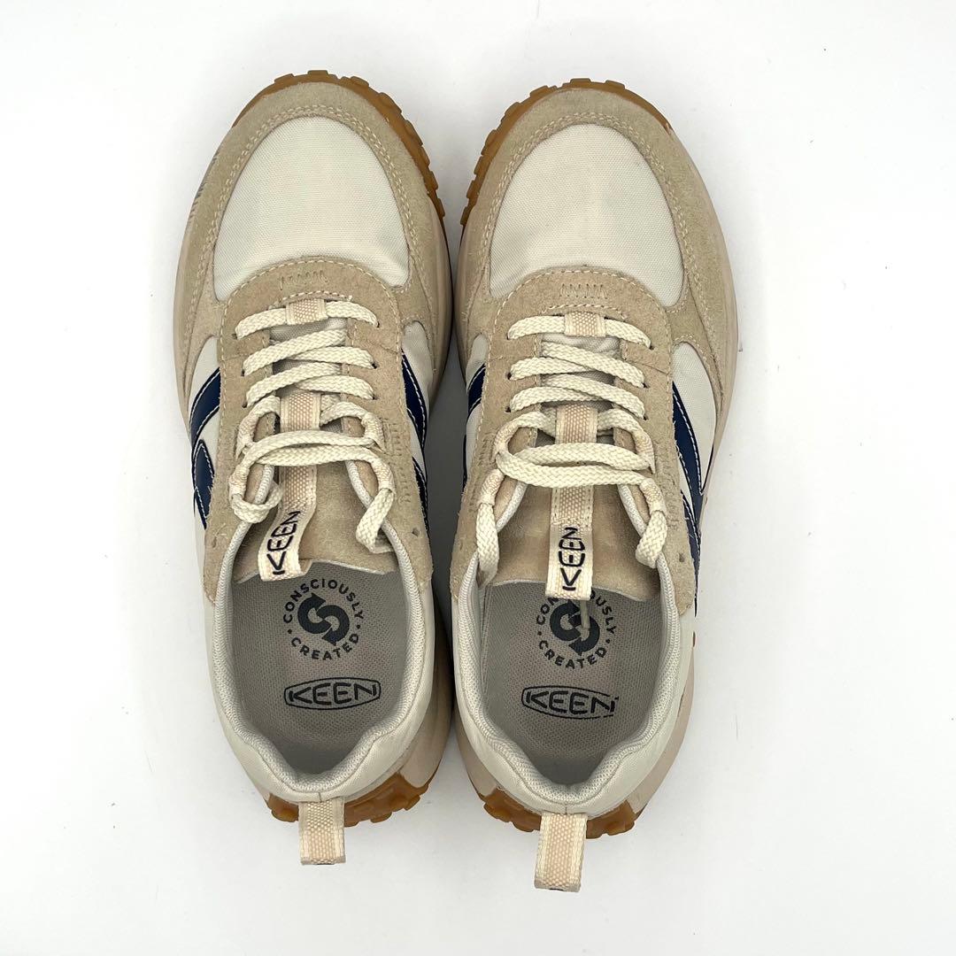 ☆美品☆ KEEN KS86 23.5cm ローカットスニーカー 替紐付き