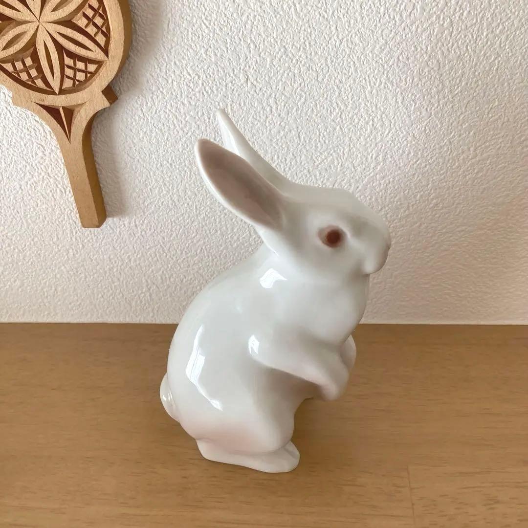 超希少　デンマークB&G うさぎのオブジェ(大サイズ/立ちポーズ)コペンハーゲン