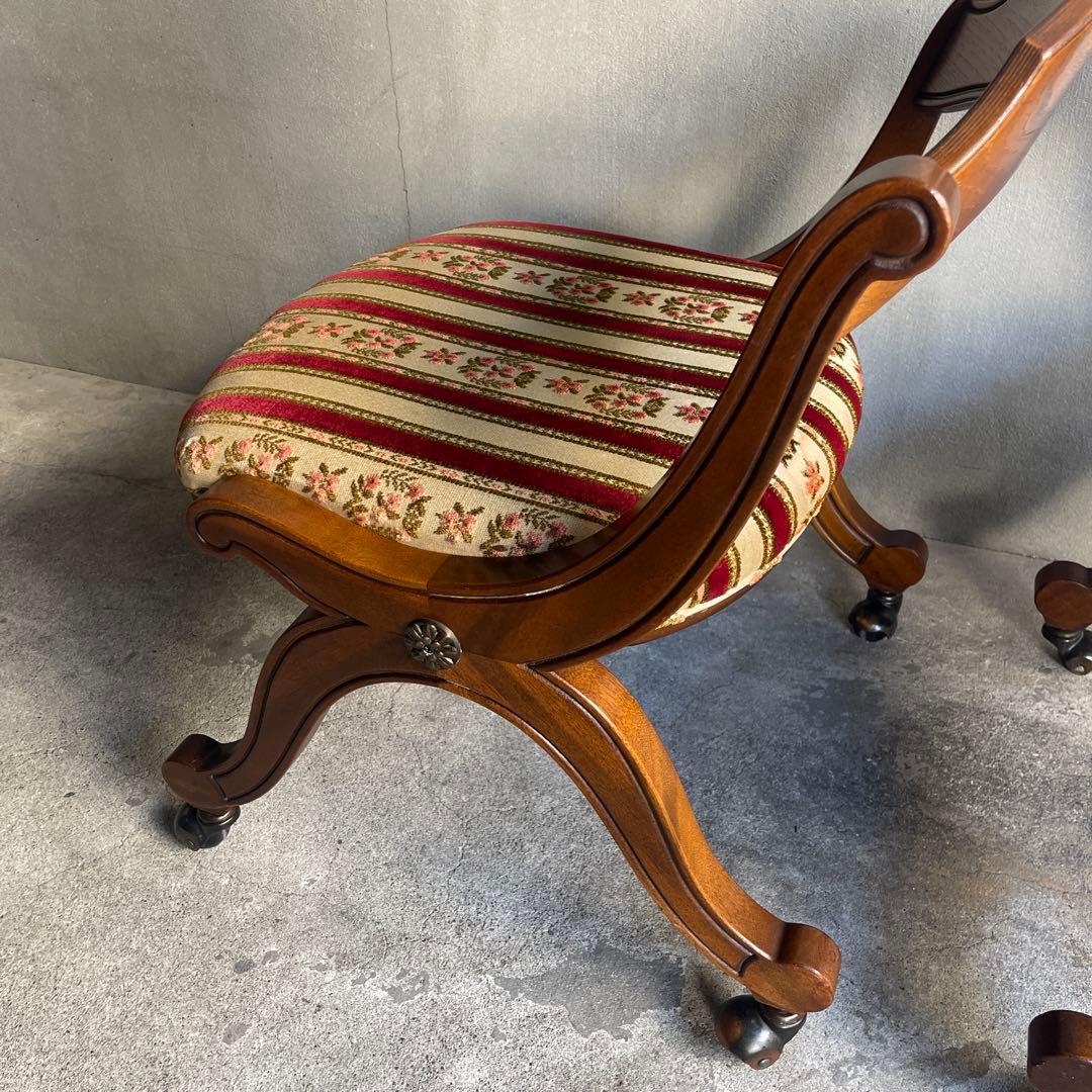 美品　ドレクセルヘリテイジ キャスターチェア 2脚セット