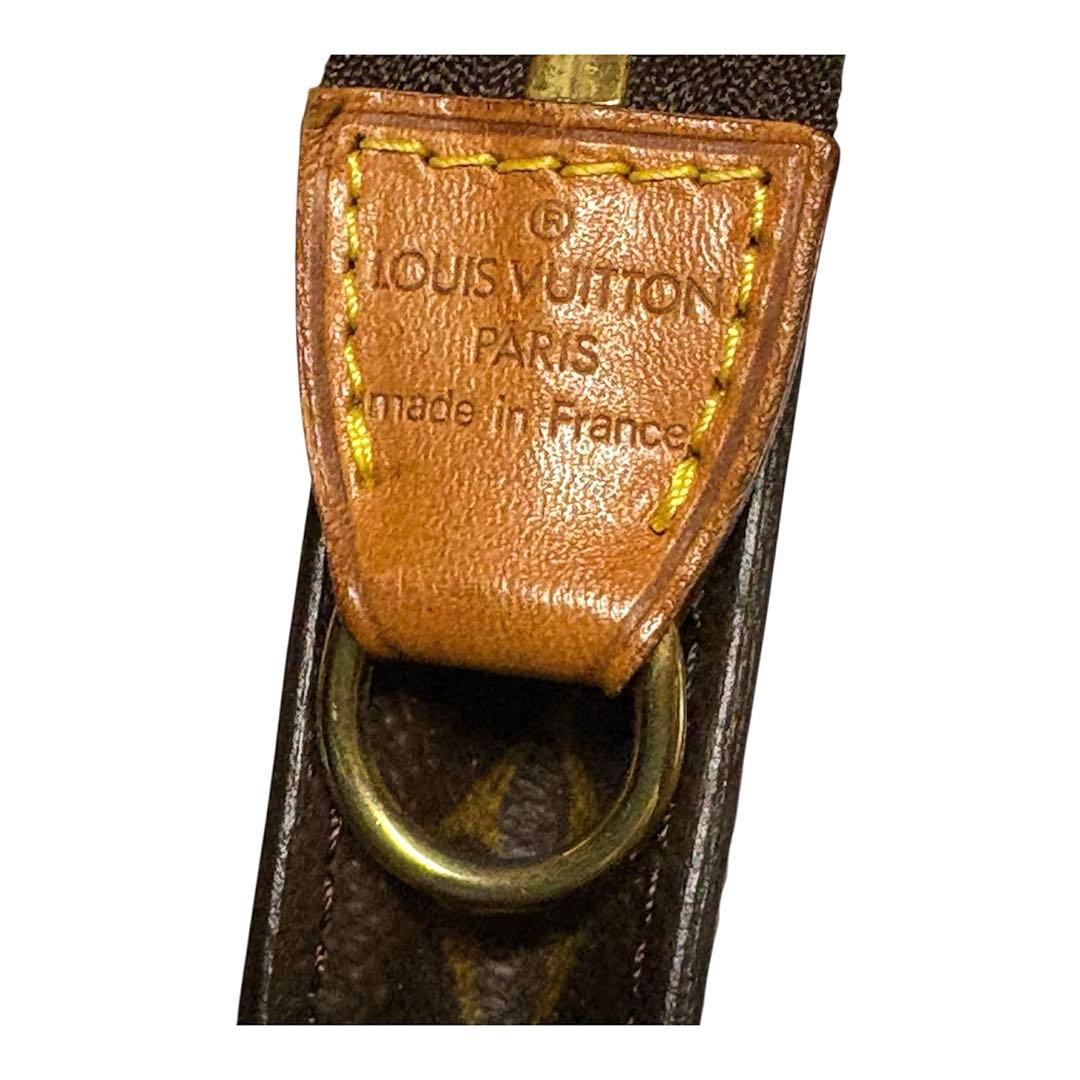 LOUIS VUITTON ルイ・ヴィトンバケットポーチ　ブラウンモノグラム
