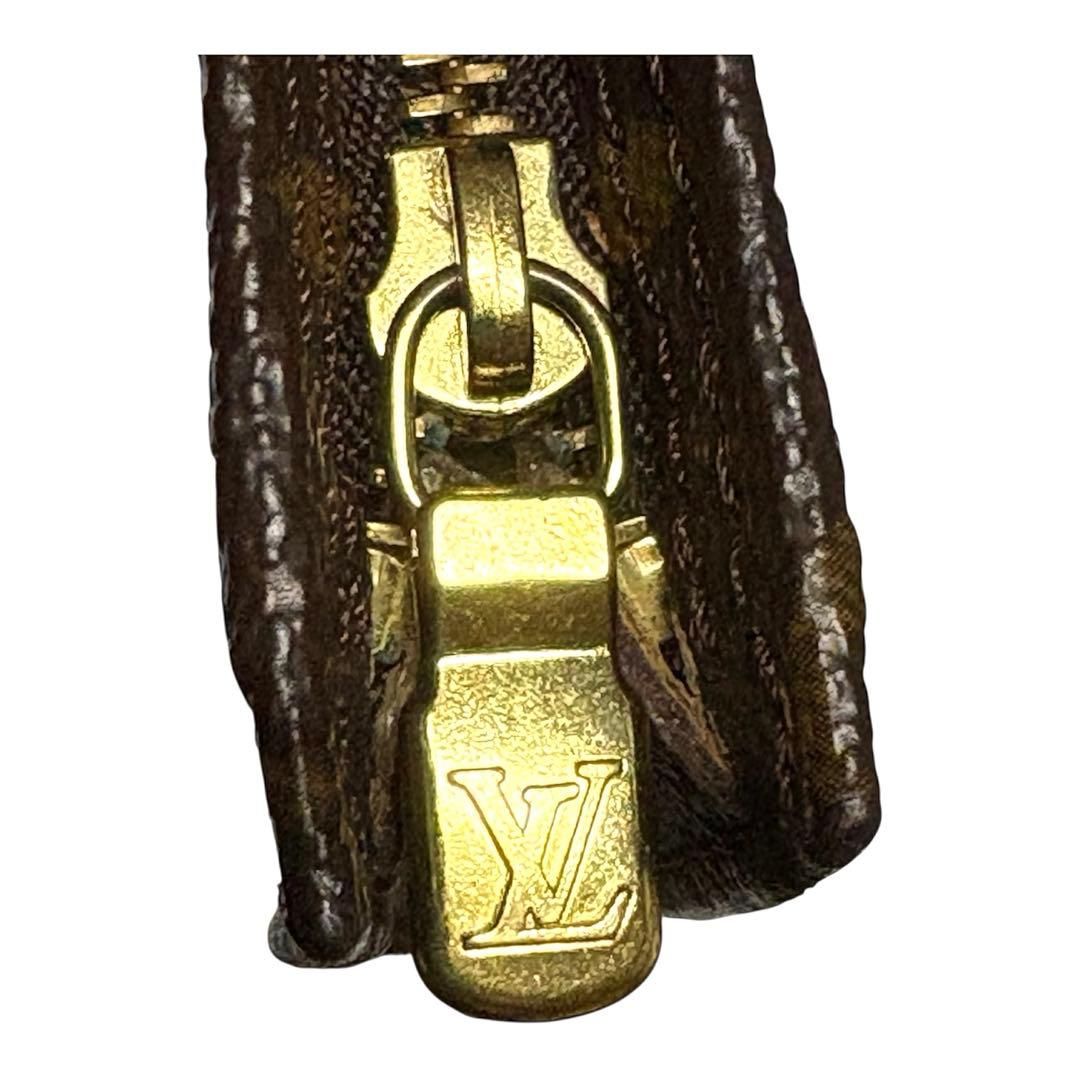 LOUIS VUITTON ルイ・ヴィトンバケットポーチ　ブラウンモノグラム
