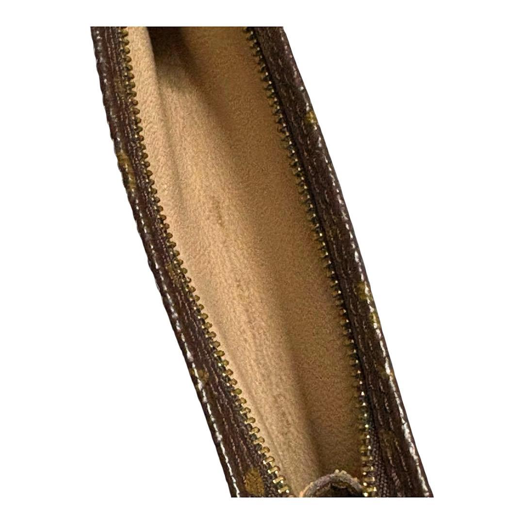 LOUIS VUITTON ルイ・ヴィトンバケットポーチ　ブラウンモノグラム
