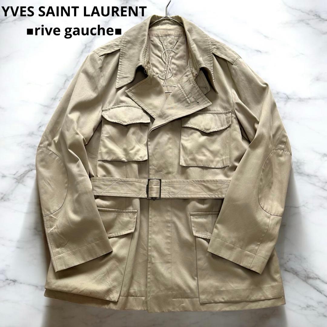 激レアꕥイヴサンローランリヴゴーシュ トムフォード期 サファリジャケット YSL