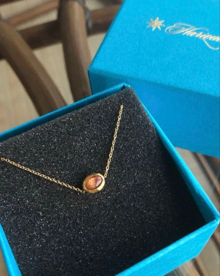 Hariqua K18 サンストーンブレスレット