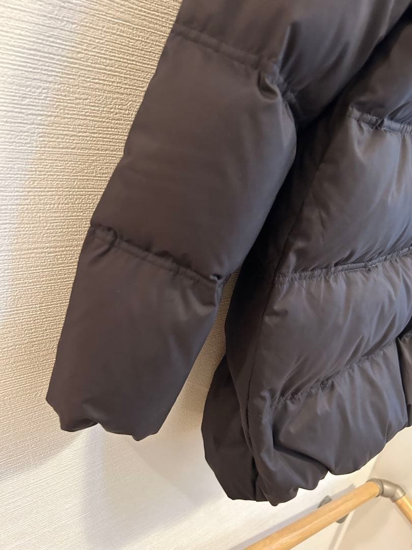 アーバンリサーチドアーズMULARD DOWN フード付きダウンコート ブラック