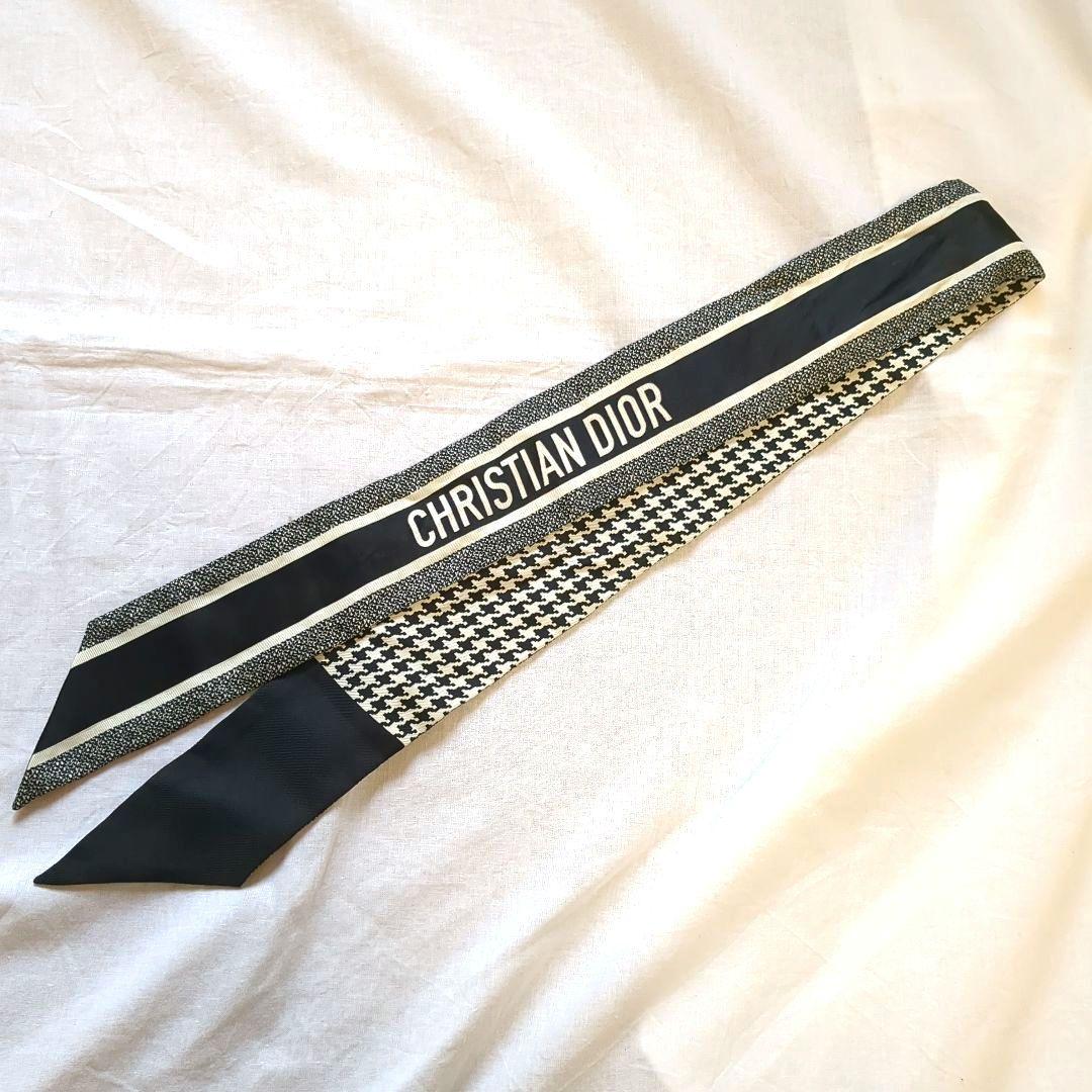 専用クリスチャンディオール　30 Montaigne ミッツァ スカーフ　千鳥柄