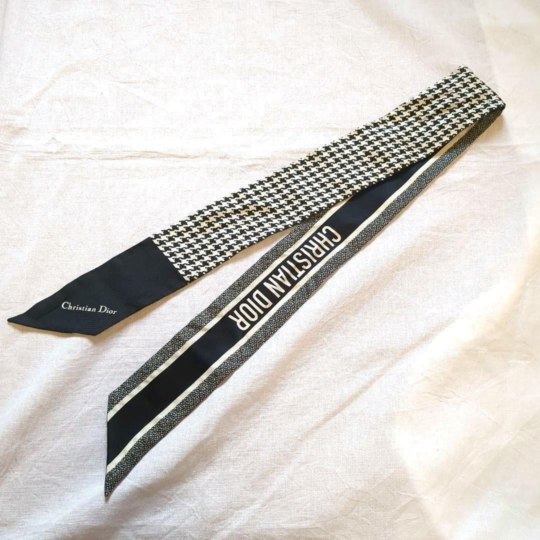 専用クリスチャンディオール　30 Montaigne ミッツァ スカーフ　千鳥柄