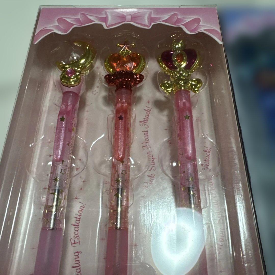 セーラームーン プリズムステーショナリー ムーンパワーボールペンセット　２個