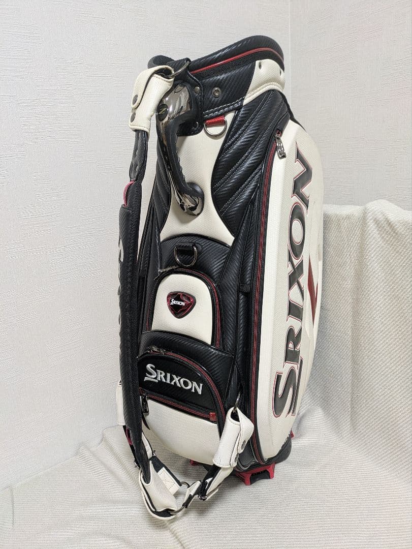 Srixon Z キャディバッグ ホワイト/ブラック