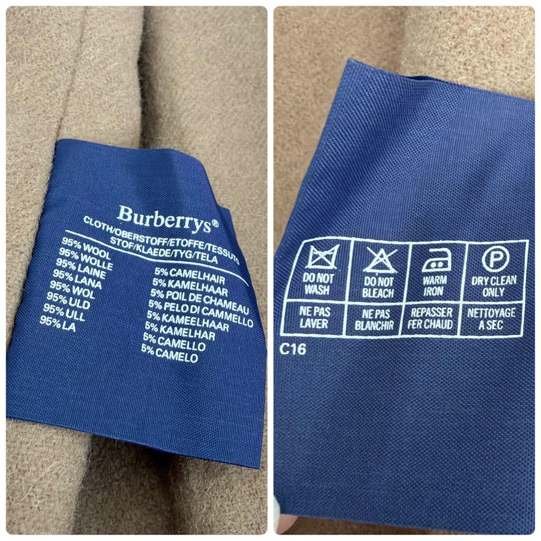 80s ヴィンテージ Burberry ノバチェック カシミヤ トレンチコート