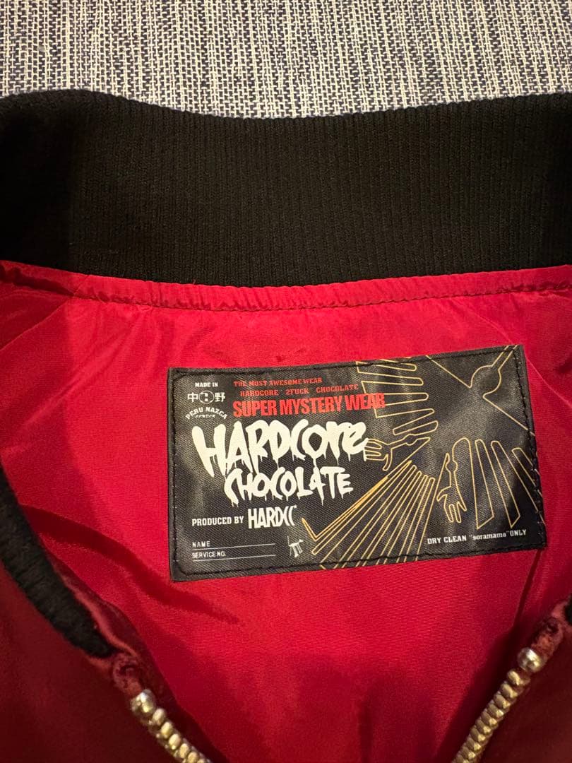 蛮*様 HARDCORE CHOCOLATE ナスカジャン　サイズM