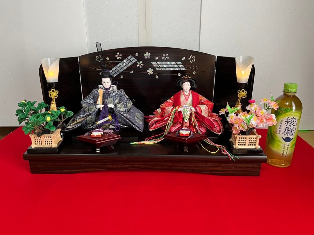 親王飾り　桜筏(さくらいかだ)セット