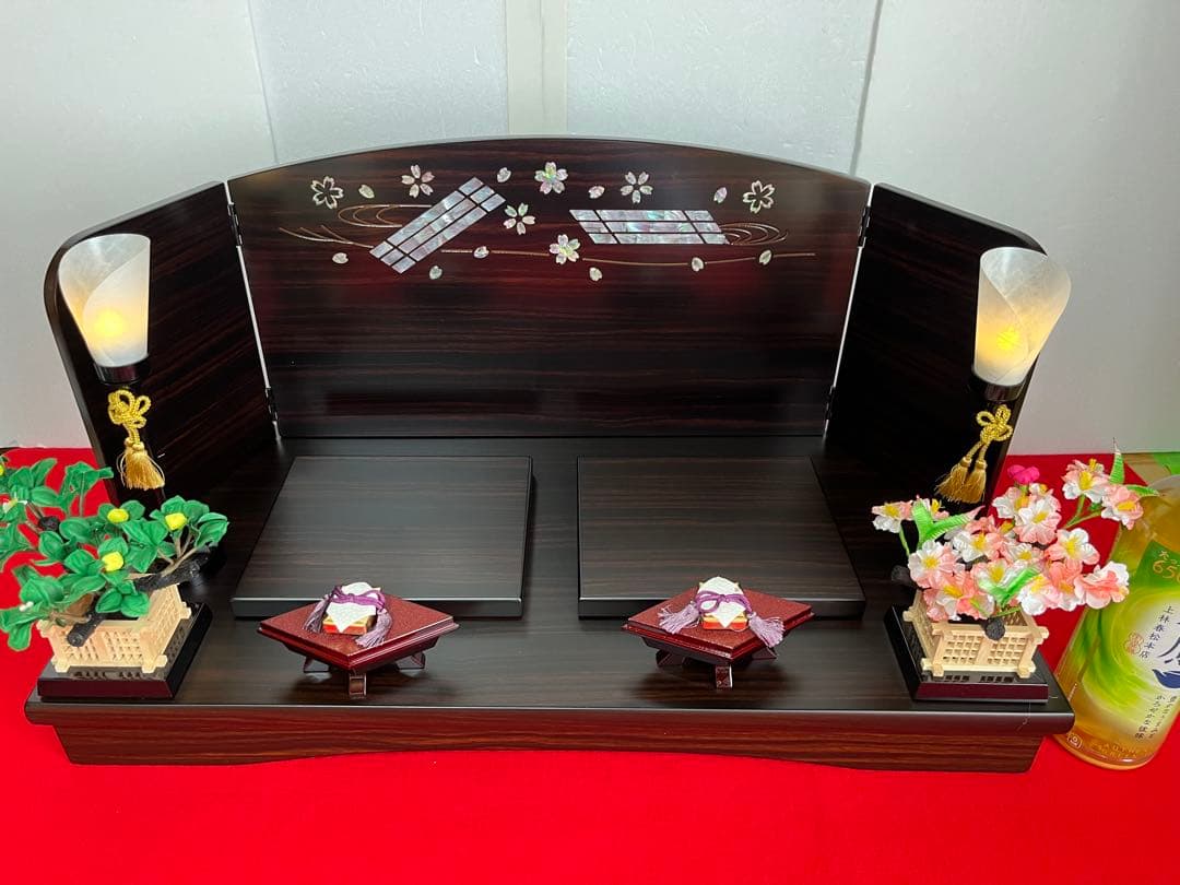 親王飾り　桜筏(さくらいかだ)セット