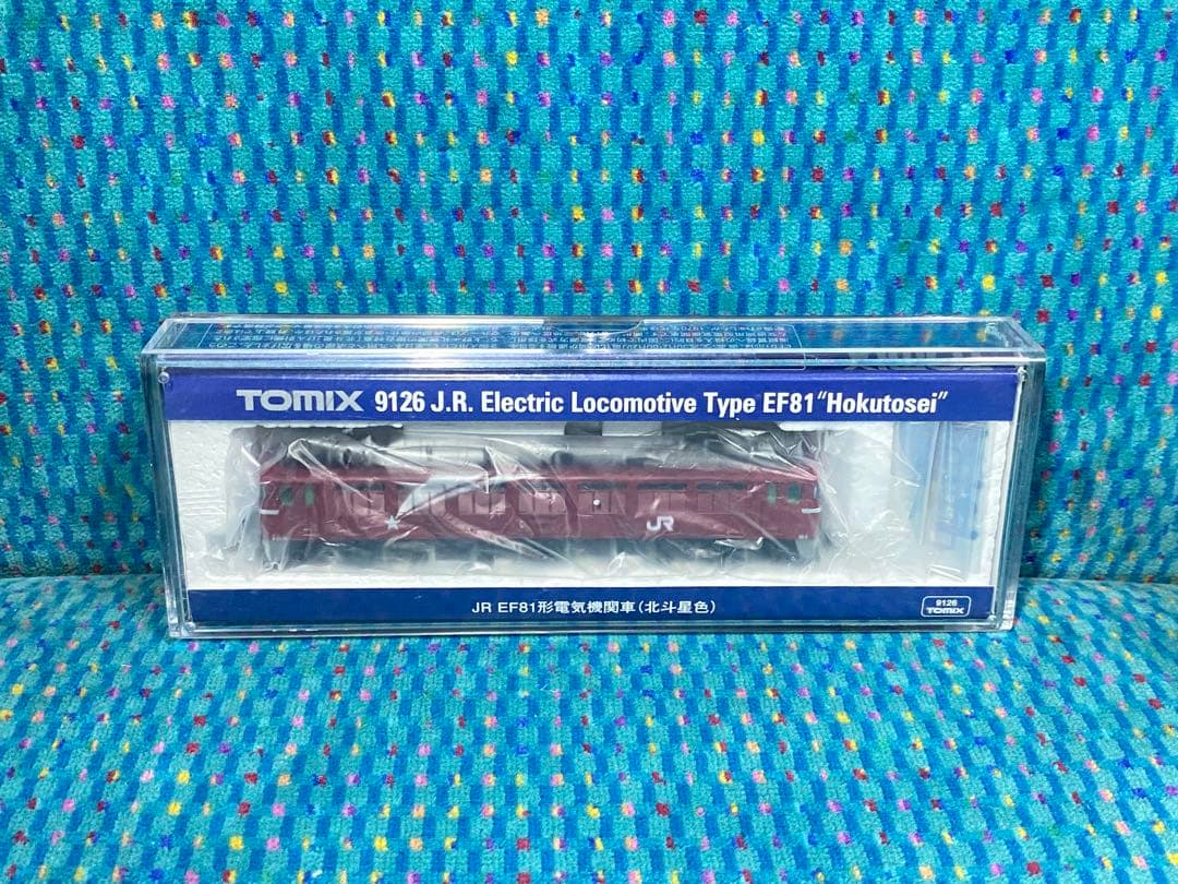 TOMIX トミックス　9126　JR EF81形 電気機関車(北斗星色)