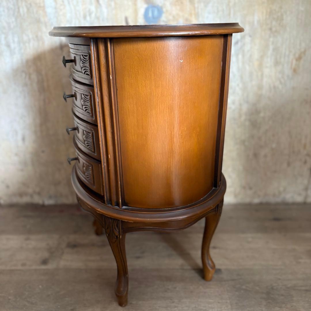 イタリア　猫脚コンソールドロワーチェスト