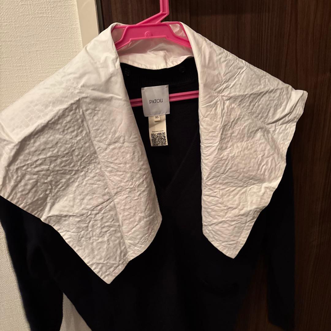 PATOU 襟付き　ニット　XS レディース　セーラー
