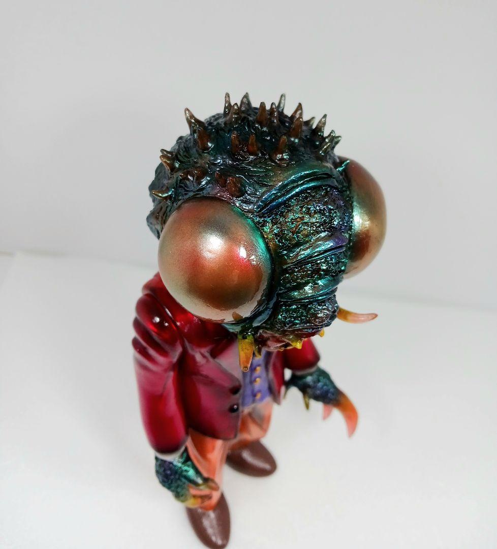 墓場の画廊 蝿男 ソフビ フィギュア