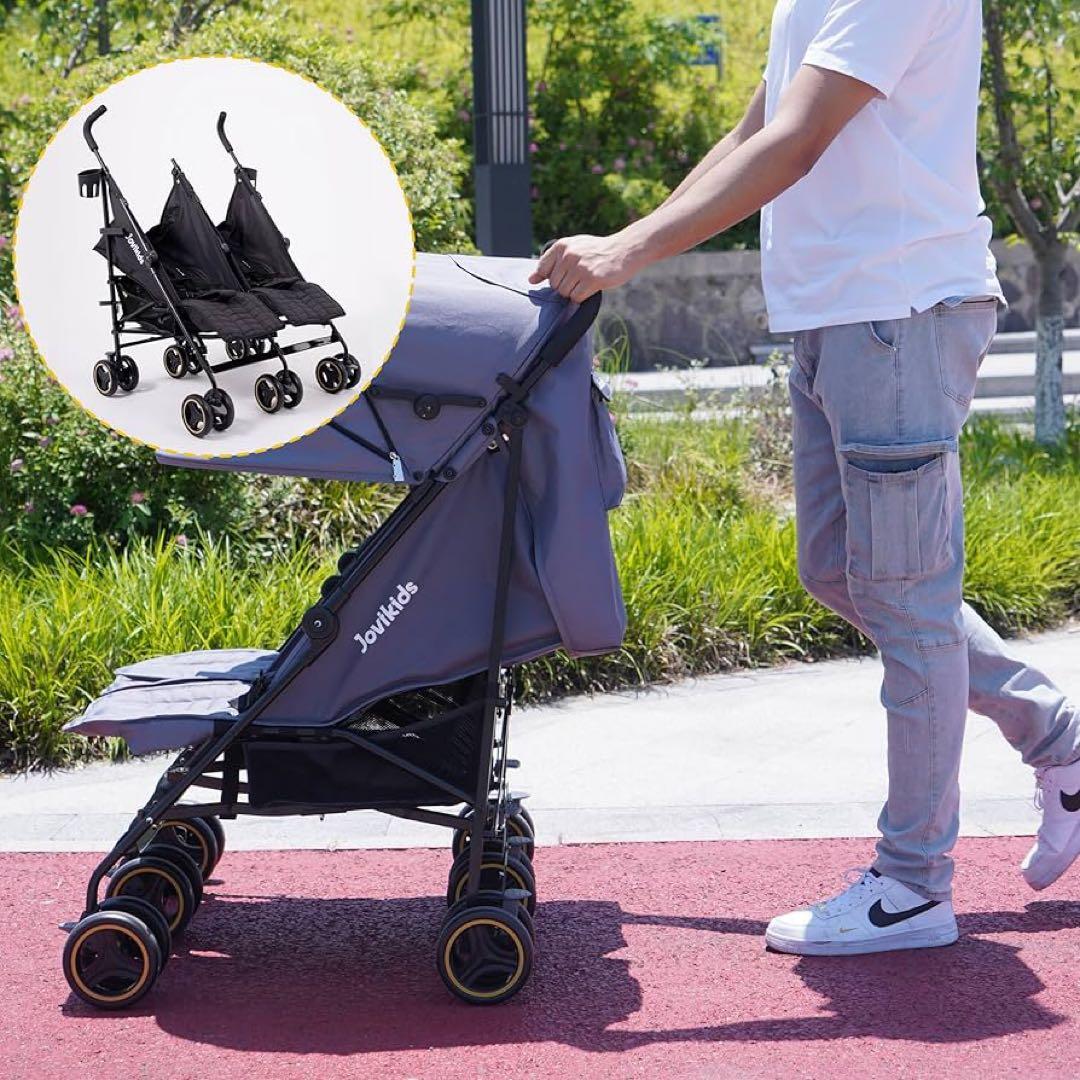 二人乗りベビーカー　使用回数１回