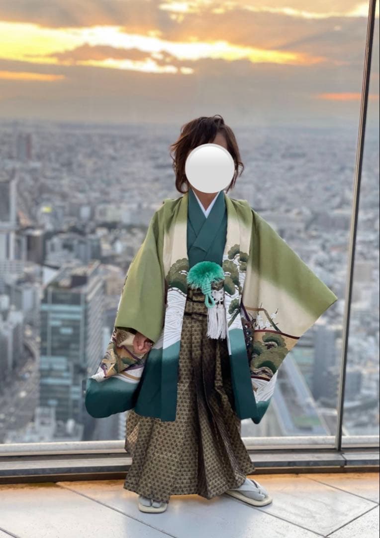七五三、袴オールセット、5歳男の子