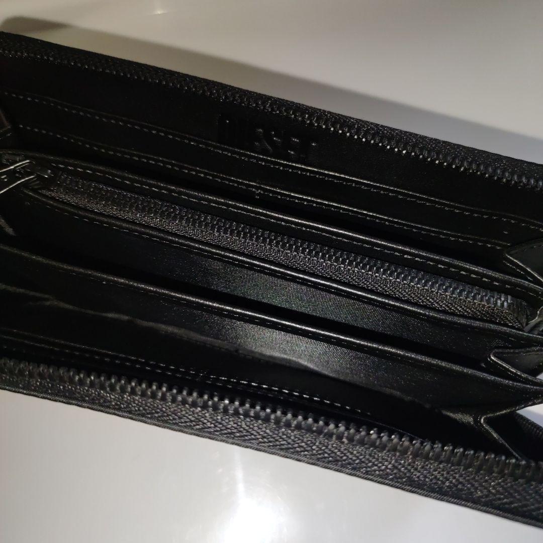 DIESEL ディーゼル ラウンドファスナー 長財布 ブラック 未使用品