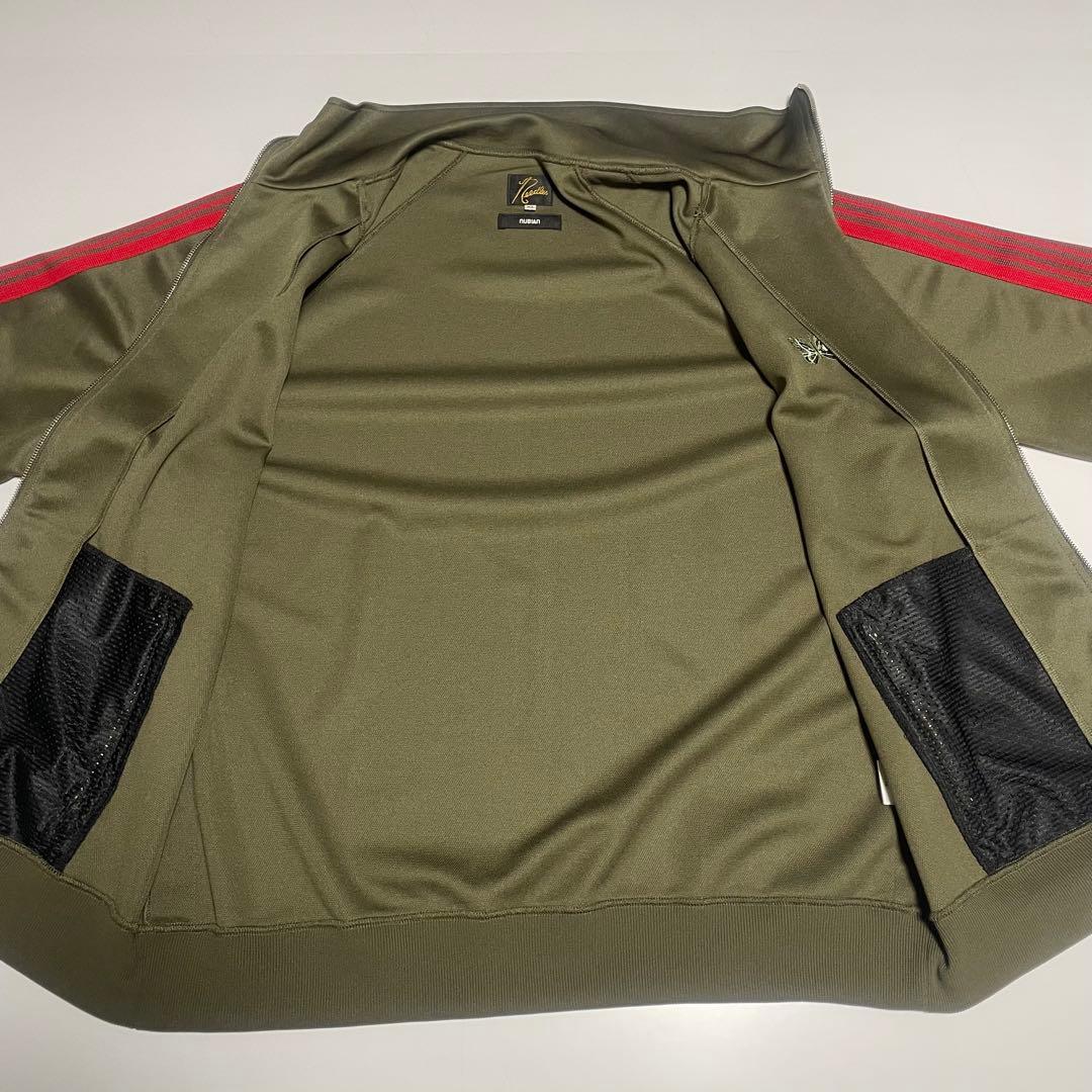 ニードルス トラックジャケット　NS1590 ヌビアン別注　XL カーキ