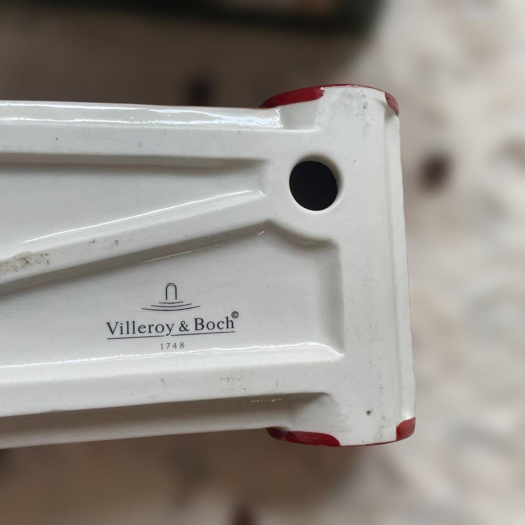 レア　villeroy＆boch ビレロイボッホ　キャンドルハウス　トレイン