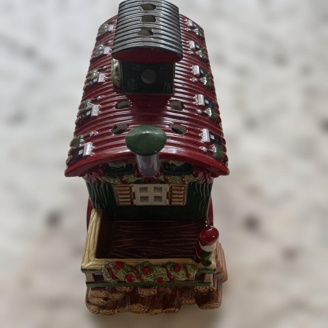 レア　villeroy＆boch ビレロイボッホ　キャンドルハウス　トレイン