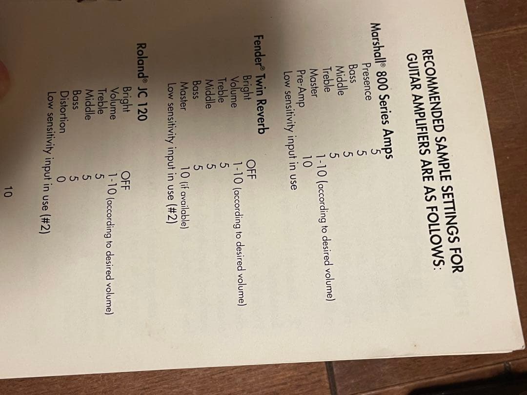 初期型　Tech 21 SansAmp ギターエフェクター　classic表記前